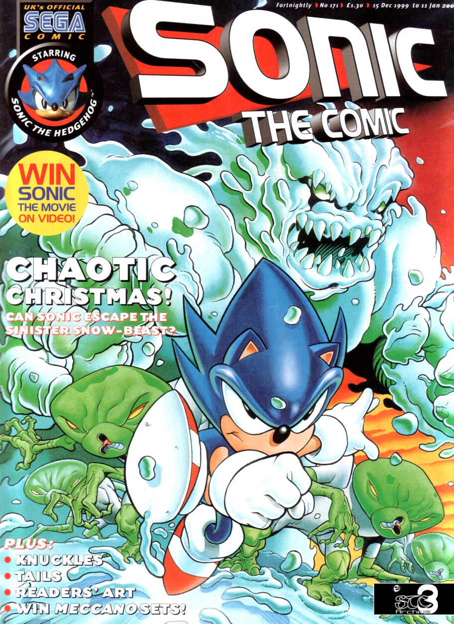Sonic - The Comic Issue No. 171 Cover Page